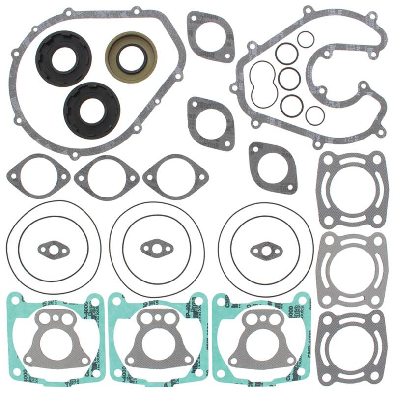 Polaris Genesis Gasket Kit - Vertex Pistons - Complete with Oil Seals - `01-`04